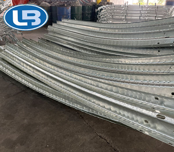 Galvanized guardrail